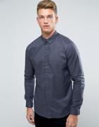 New Look Shirt With Polka Dot In Gray In Regular Fit - Gray