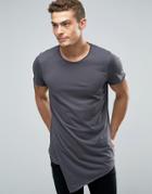 Jack & Jones T-shirt With Faux Layer - Gray