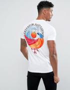Friend Or Faux Jones Back Print T-shirt - White