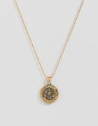 Seven London Gold Pendant Necklace - Gold