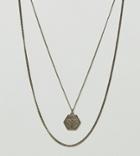 Reclaimed Vintage Inspired Pendant & Chain Necklace In 2 Pack Exclusive To Asos - Gold
