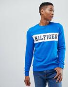 Tommy Hilfiger Basic Logo Sweatshirt - Blue