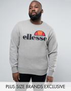 Ellesse Plus Sweatshirt With Classic Logo - Gray