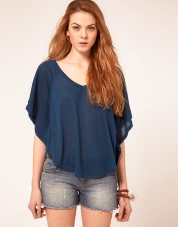 Urban Behaviour Circle Top - Blue
