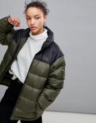 The North Face Nuptse 2 Jacket In Green - Green