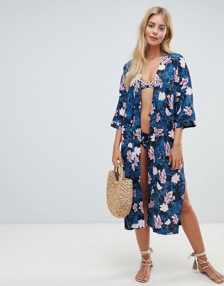 Seafolly Moonflower Kimono - Multi