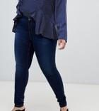 Vero Moda Curve Shape Up Skinny Jean - Blue