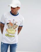 Asos The Flintstones T-shirt - White