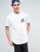 New Love Club Cat Face T-shirt - White