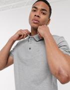 Calvin Klein Golf Midtown Radical Cotton Polo Shirt In Gray-grey
