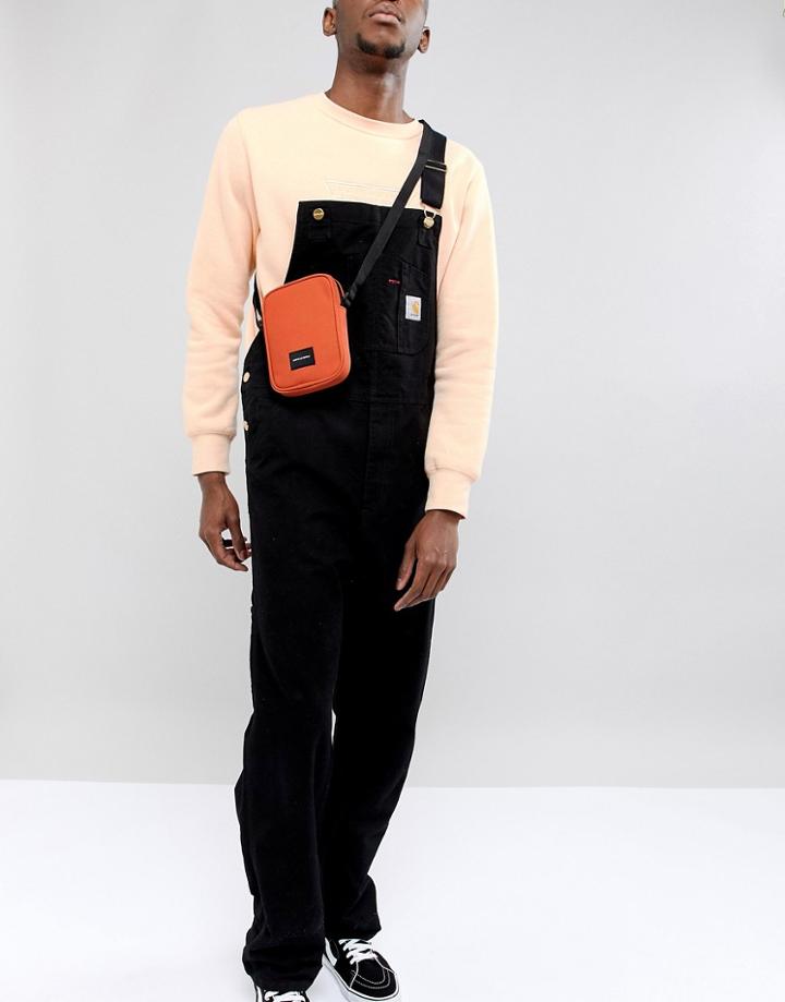 Asos Design Flight Bag In Orange - Orange