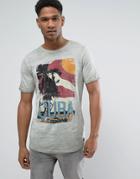 Jack & Jones Vintage T-shirt With Vintage Wash Graphic Print - Green