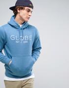 Globe Logo Hoodie - Blue