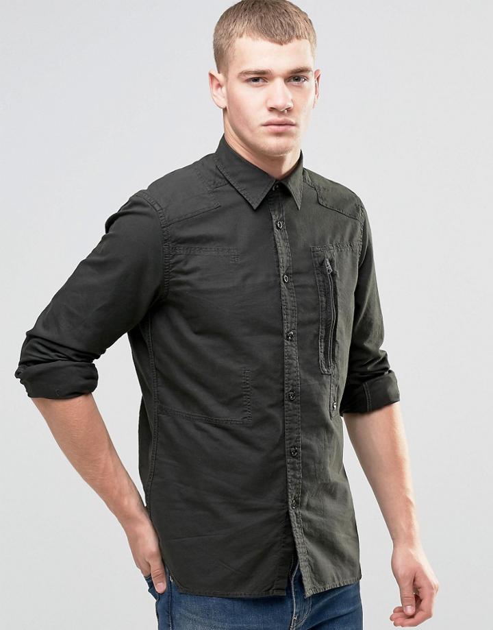 G-star Powel Long Sleeve Shirt - Gray