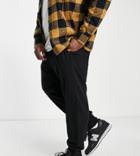 Threadbare Plus Slim Fit Sweatpants In Black
