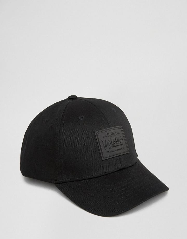 Artsac Workshop Baseball Cap In Black - Black