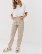 Cheap Monday Organic Cotton High Rise Mom Jeans - Pink