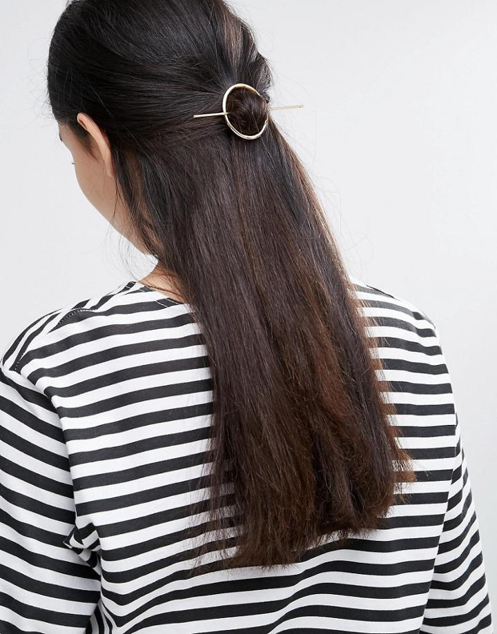 Reclaimed Vintage Hair Hoop - Gold