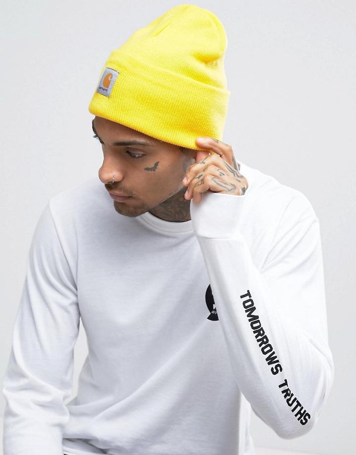 Carhartt Wip Watch Beanie - Yellow