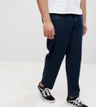 Asos Plus Skater Jeans In Indigo - Blue