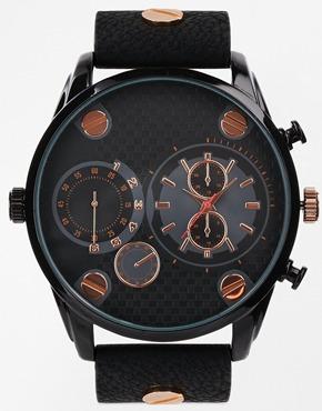 Asos Oversized Watch - Black