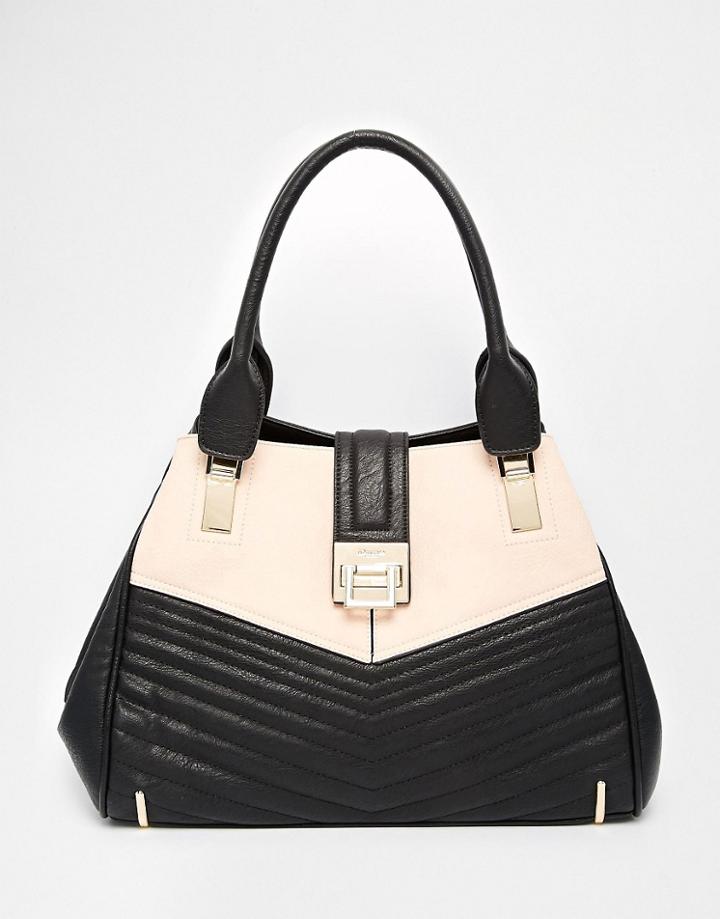 Dune Dubster Shoulder Bag In Nude - Beige