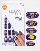 Elegant Touch Xmas Nails - Santa's Rap - Santas Rap