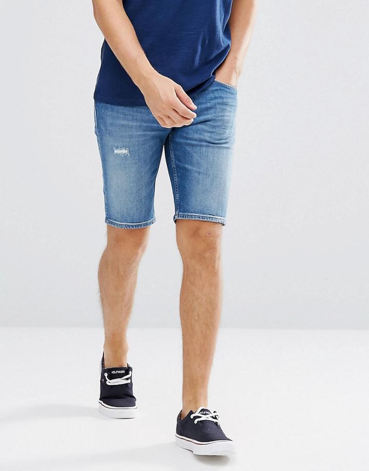 Tommy Hilfiger Denim Shorts - Blue