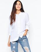 Waven Mia Oversized Shirt - White