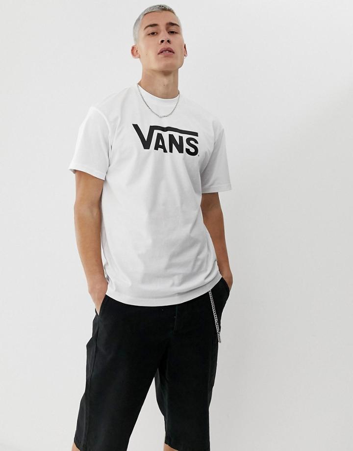 Vans Classic Logo T-shirt In White