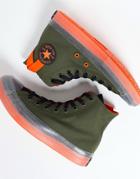 Converse Chuck Taylor All Star Cx Hi Stretch Canvas Sneakers In Cargo Khaki-green