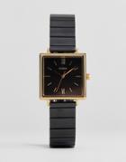 Casio Analogue Vintage Watch In Black - Black