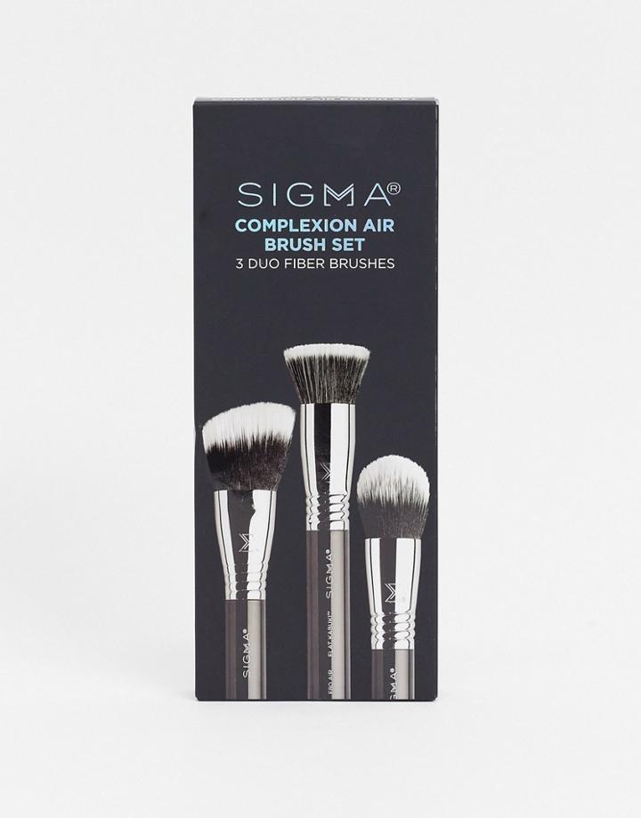 Sigma Complexion Air Trio Brush Set-no Color