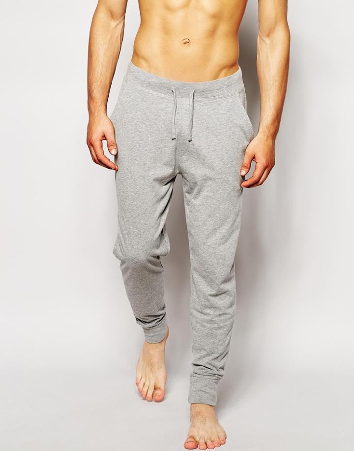 Selected Lounge Joggers - Gray