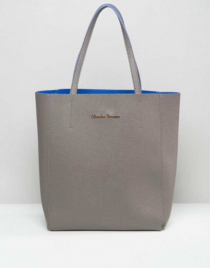 Claudia Canova Shopper Tote Bag - Gray