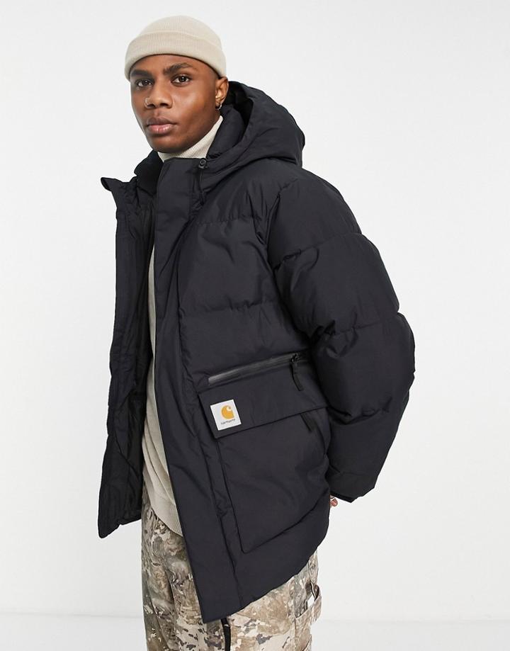 Carhartt Wip Munro Padded Jacket In Black