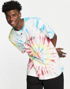 Urban Threads Tie Dye Wash Print T-shirt-multi