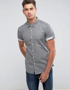 Esprit Short Sleeve Shirt - Navy
