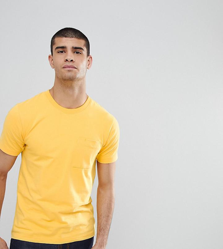 Nudie Jeans Co Kurt Worker Tee Yellow - Yellow