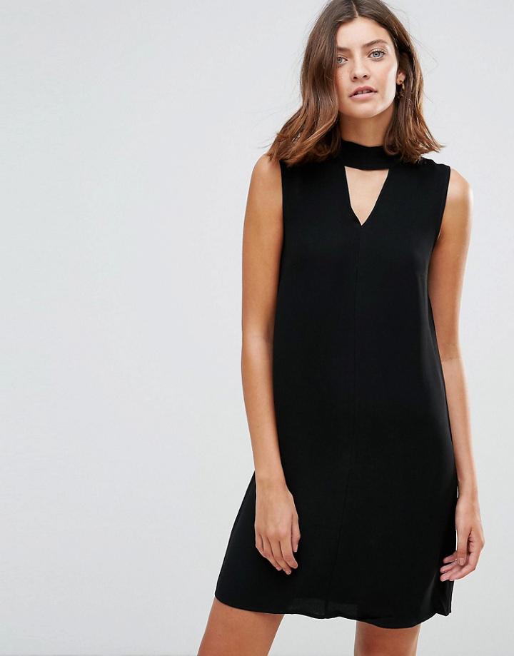 Just Female Emmasleeveless Shift Dress - Black