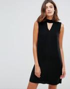 Just Female Emmasleeveless Shift Dress - Black