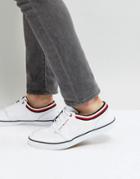 Tommy Hilfiger Harrington Sneakers Leather In White - White