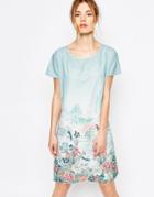 Uttam Boutique River Print Tunic Dress - Blue
