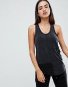Blanc Noir Ballet Tank - Black