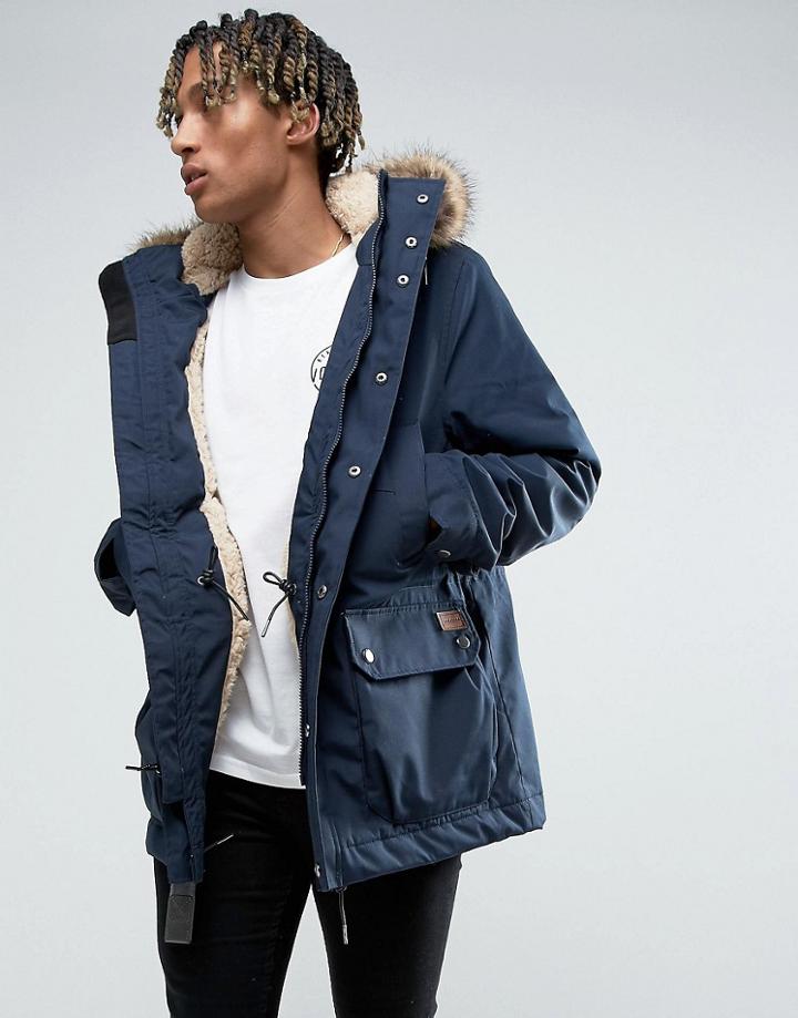 Volcom Lidward Parka - Navy