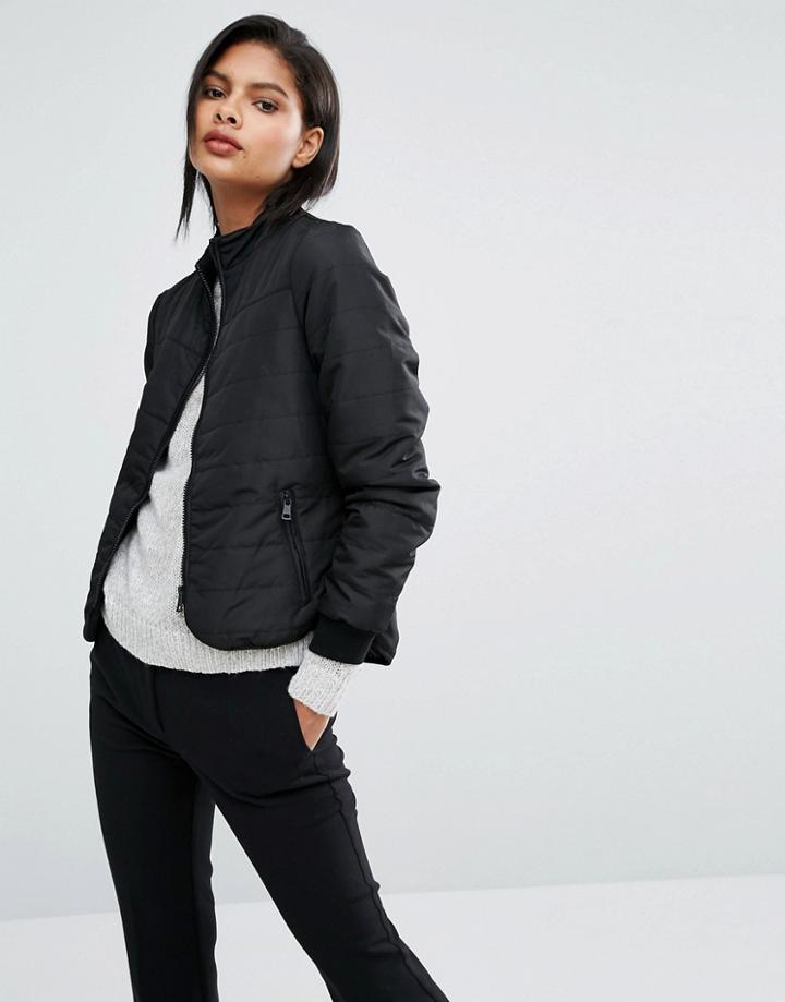 Vero Moda Short Padded Jacket - Black