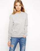 Asos Ultimate Easy Sweatshirt - Gray Marl
