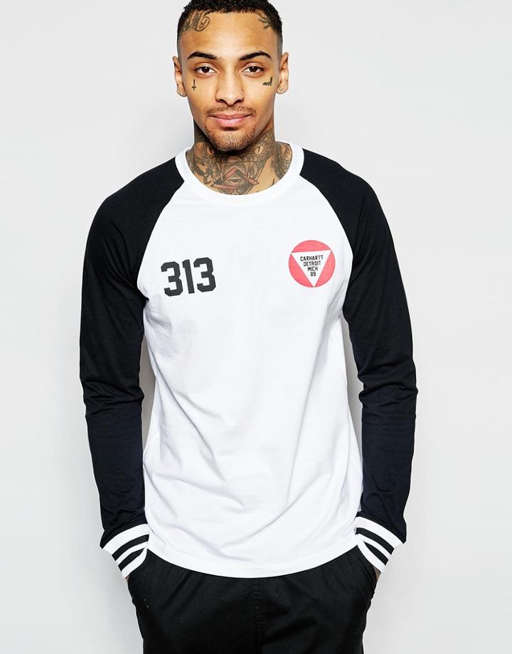Carhartt Wip York Long Sleeve T-shirt With Cuff Detail
