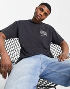 Dr Denim Trooper T-shirt In Dark Gray
