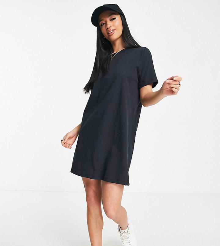 Only Petite Mini T-shirt Dress In Black